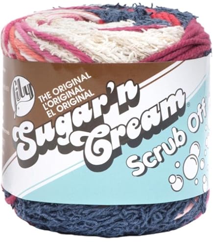 Amazon.com: Spinrite Lily Sugar'n Cream Yarn Scrub Off-Deep
